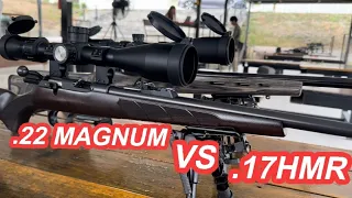 เปรียบเทียบ​.17Hmr VS .22Magnum