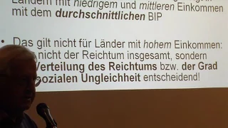 Vortrag "Ungleichheit macht krank!" von Prof.Dr.med. Klaus-Dieter Kolenda in Kiel