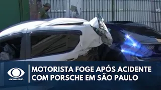 Acidente com Porsche deixa uma pessoa morta em São Paulo