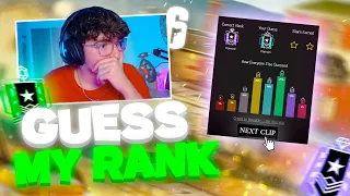 GUESS MY RANK sur Rainbow Six Siège #1