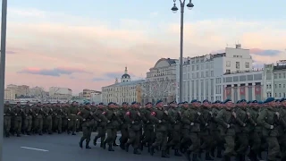 ВУНЦ ВВС ВВА Генеральная репетиция Парада Победы 2019