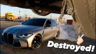 SHREDDING THE TIRES OFF A BRAND NEW 2023 BMW M3 COMPETITION!!!