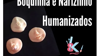 Boquinha e Narizinho humanizado - Dicas B e K artes