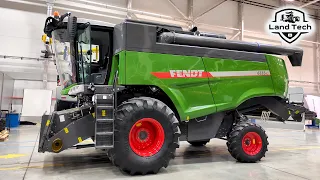 FENDT 6335C - комбайн, который может переключаться между одно и двухбарабанной сепарацией!