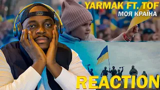 VERY EMOTIONAL!!! YARMAK FT. TOF - МОЯ КРАЇНА  (REAKCJA!!!)