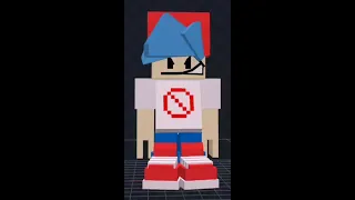 FNF Boyfriend (Mine-imator original) Remake (Minecraft PE Model)