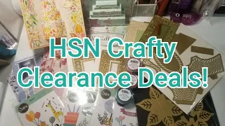 HSN Crafty Clearance Deals!