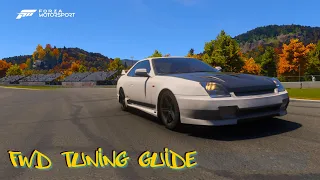 HOW TO TUNE FWD CARS FOR THE BEST LAP TIMES - TUNING GUIDE HONDA PRELUDE - FORZA MOTORSPORT