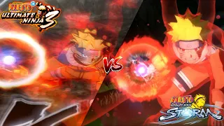 Naruto Ultimate Ninja 3 VS Naruto Storm Ultimate Jutsu Comparison