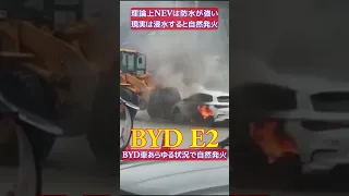 BYD Car Spontaneously Combusts Under All Circumstances! #china #ev #nev #byd #e2  #atto3 #bydatto3