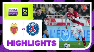 Monaco v PSG | Ligue 1 23/24  | Match Highlights