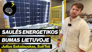 Julius Sakalauskas, SoliTek: saulės energetikos bumas Lietuvoje. Socialhack #25 su Martynas Rusteika