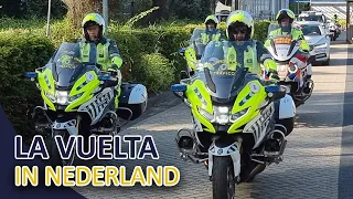 Police | Motorcyclists at work at the Vuelta | La Vuelta | #lavuelta22 | The Netherlands