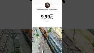 Thanks For 10K Subscribers ❤️❤️❤️ | Thanks To My Model Railroad Family #shorts #trainvideo