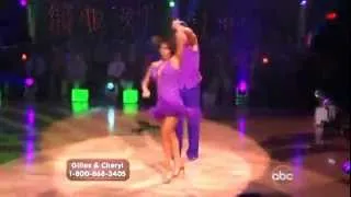 Pro Cheryl Burke and Gilles Marini "Salsa & Freestyle"