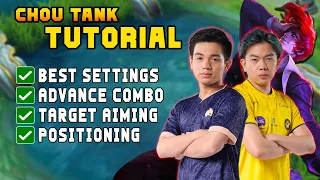 Learn How to CHOU TANK Like a PRO | Chou Tutorial | MLBB