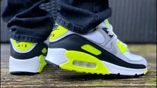 CLASSIC! NIKE AIR MAX 90 VOLT ⚡️ Detailed Review & On Feet