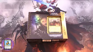 Warhammer 40K MTG Commander Deck: The Ruinous Powers Collectors Edition Unboxed