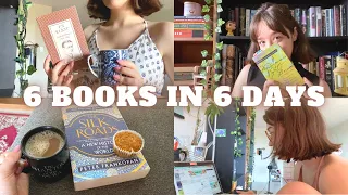 Trying to catch up with my Goodreads challenge (send help) // READING VLOG