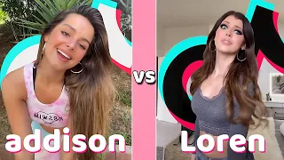 Addison Rae Vs Loren Gray TikTok Dances Compilation (June 2020)