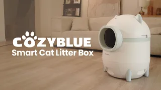 COZYBLUE Smart Automatic Self-Cleaning Cat Litter Box Introduction