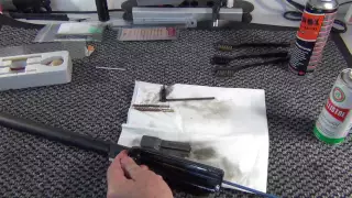 Ruger 10/22 Project Part 6 - Cleaning from the breech!