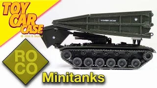 ROCO Minitanks U S  Army M48 A 1 Bridge Layer #219 Toy Car Case