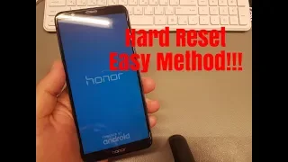 How to Hard reset Huawei Honor 7X BND-L21.Unlock pin,pattern,password lock.