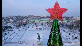 Winter in Tiraspol, Aerial View - Зима в Тирасполе, Вид с Воздуха -  2021г