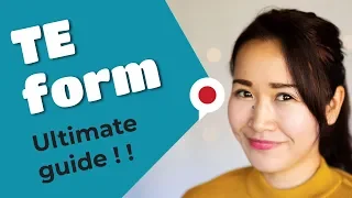 What is Te form (てform) and how to conjugate it?