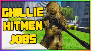 GTA 5 Roleplay - GHILLIE SUIT HITMAN JOBS | RedlineRP