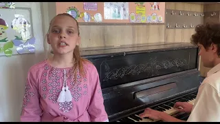 Христина Журавель, 10 років. Українська народна пісня "Подоляночка".