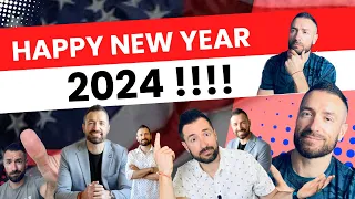 Happy New Year 2024 from Jacob Sapochnick Immigration Attorney