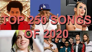 250 Biggest Songs of 2020 | Billboard Hot 100 Extended Year-End