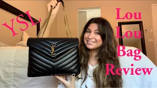 YSL Medium LouLou Bag Full Review + Modeling shots