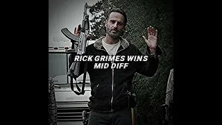 Rick Grimes VS Shane, Negan, Daryl