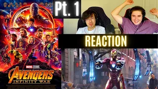 REACTION: Avengers - Infinity War (pt. 1)...GET LOST SQUIDQWARD!!!