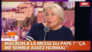 Macron à la messe du Pape ? "Ça me semble assez normal"