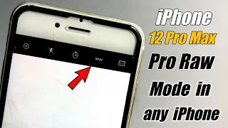 How to Get Apple PRO RAW Mode in any iPhone 🔥🔥