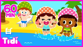 Best Summer Songs for Kids 🍧 | 1 hour Compilation | Nursery Rhymes | Baby Shark & Sea Animals