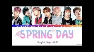 Spring day - BTS song/Motivational quotes.