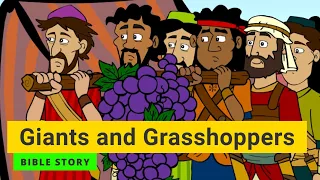 Bible story "Giants and Grasshoppers" | Primary Year B Quarter 4 Episode 1 | Gracelink