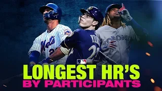 Longest Home Runs from 2019 Home Run Derby participants