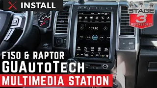 2015-2019 F150 GU Auto Tech 12.1" Touch Screen Multimedia Station Install