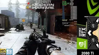 Call Of Duty Modern Warfare Beta 1440P Maximum Settings 120Hz | RTX 2080 Ti | i9 9900K 5GHz