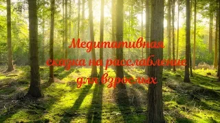 Медитативная сказка на расслабление для взрослых шепотом ASMR