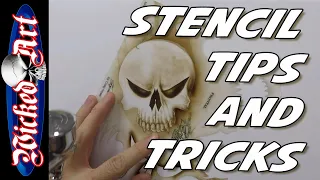 Airbrush Stencil Tips & Tricks