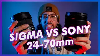 SIGMA 24 70MM VS SONY 24 70MM l  Cuál es mejor?