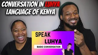🇰🇪 American Couple Learns How To Speak Kenya's Luhya Language | The Demouchets REACT KENYA