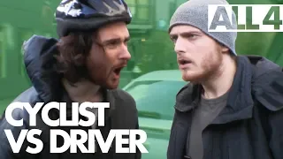 Cyclist vs. Driver - EPIC Prank Rap Battle!! | Everyday Real Life Rap Battle